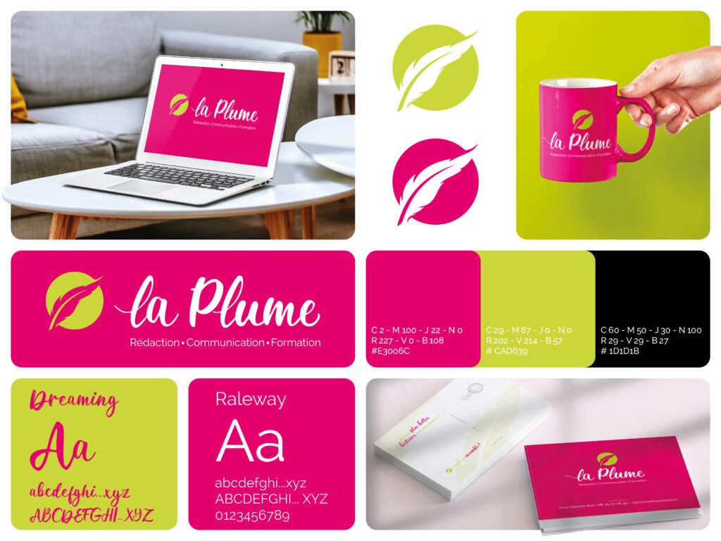 Portfolio bento la plume